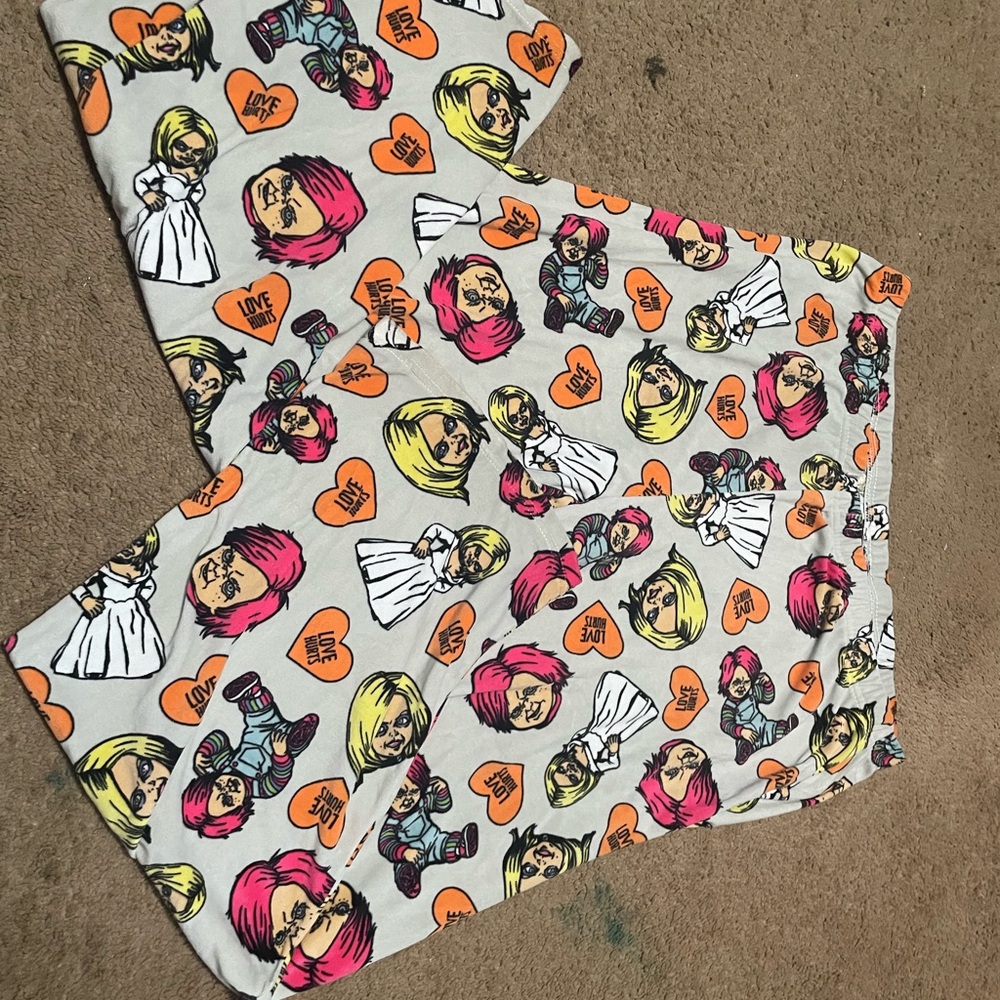 Colorful Graphic Print Women's Pajama Shorts